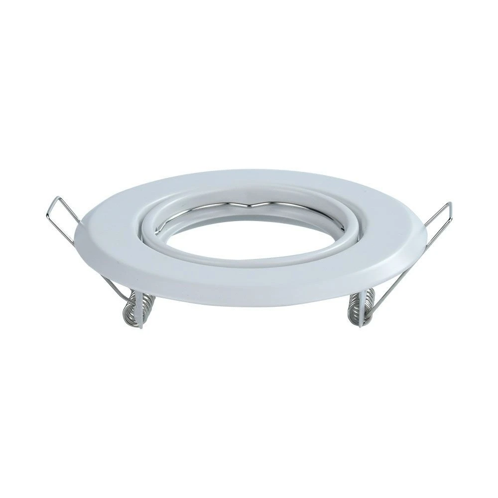 2 stk. MR16 eller GU10 Downlight kit, Hvid, Hul: Ø7 cm, Mål: Ø9,3 cm, Spots hos HomeNordic