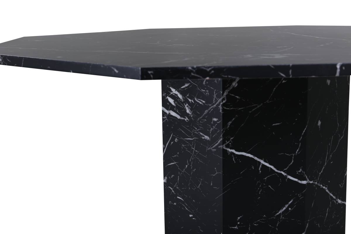 VENTURE DESIGN Marbs spisebord, ottekantet, produktbillede 4 af 13, Spiseborde hos HomeNordic
