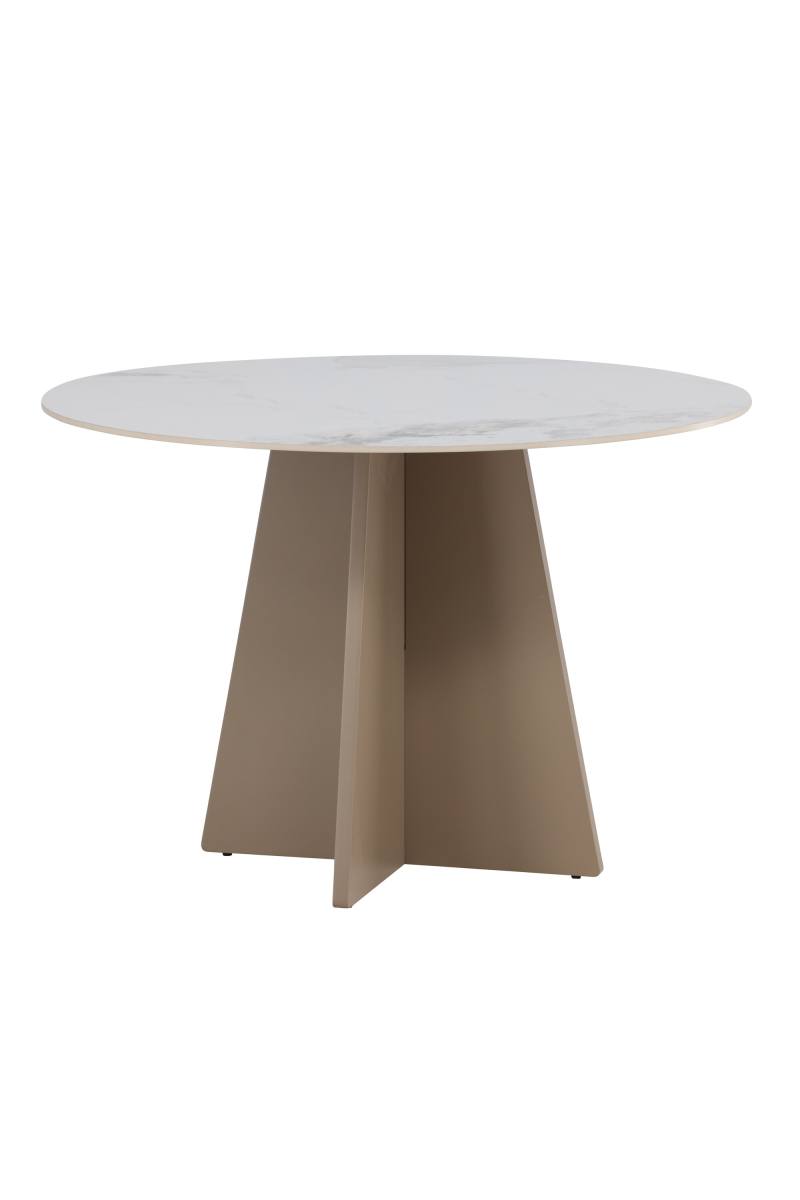 VENTURE DESIGN Bootcut spisebord, rund, Spiseborde hos HomeNordic