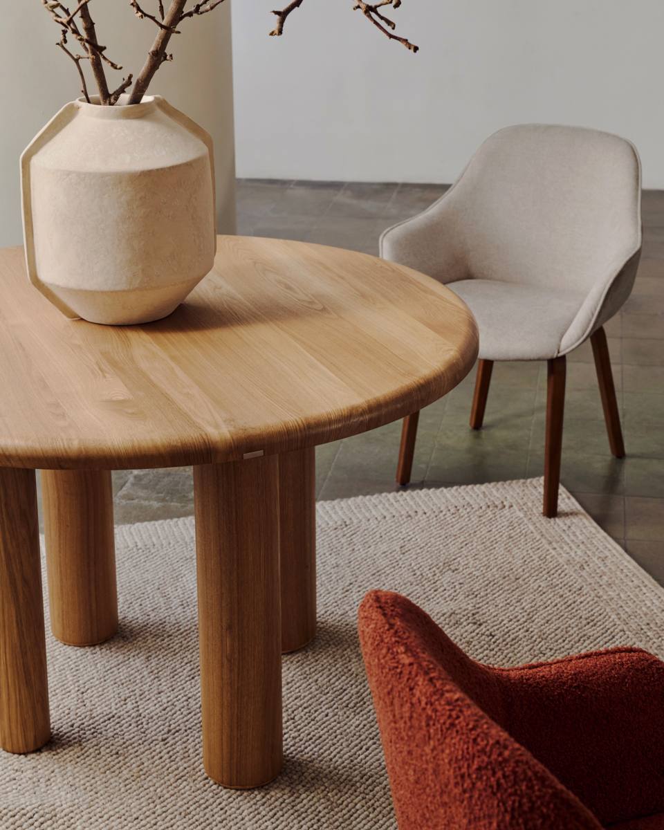 KAVE HOME Mailen spisebord, rund, produktbillede 4 af 4, Spiseborde hos HomeNordic