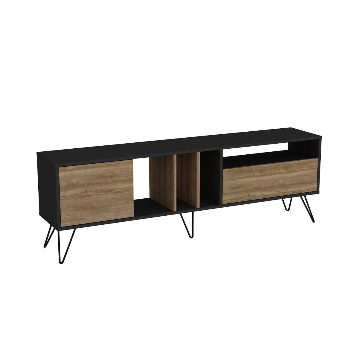 NORDVÄRK Mistico TV-bord, m. 2 låger og 4 rum, TV-borde hos HomeNordic