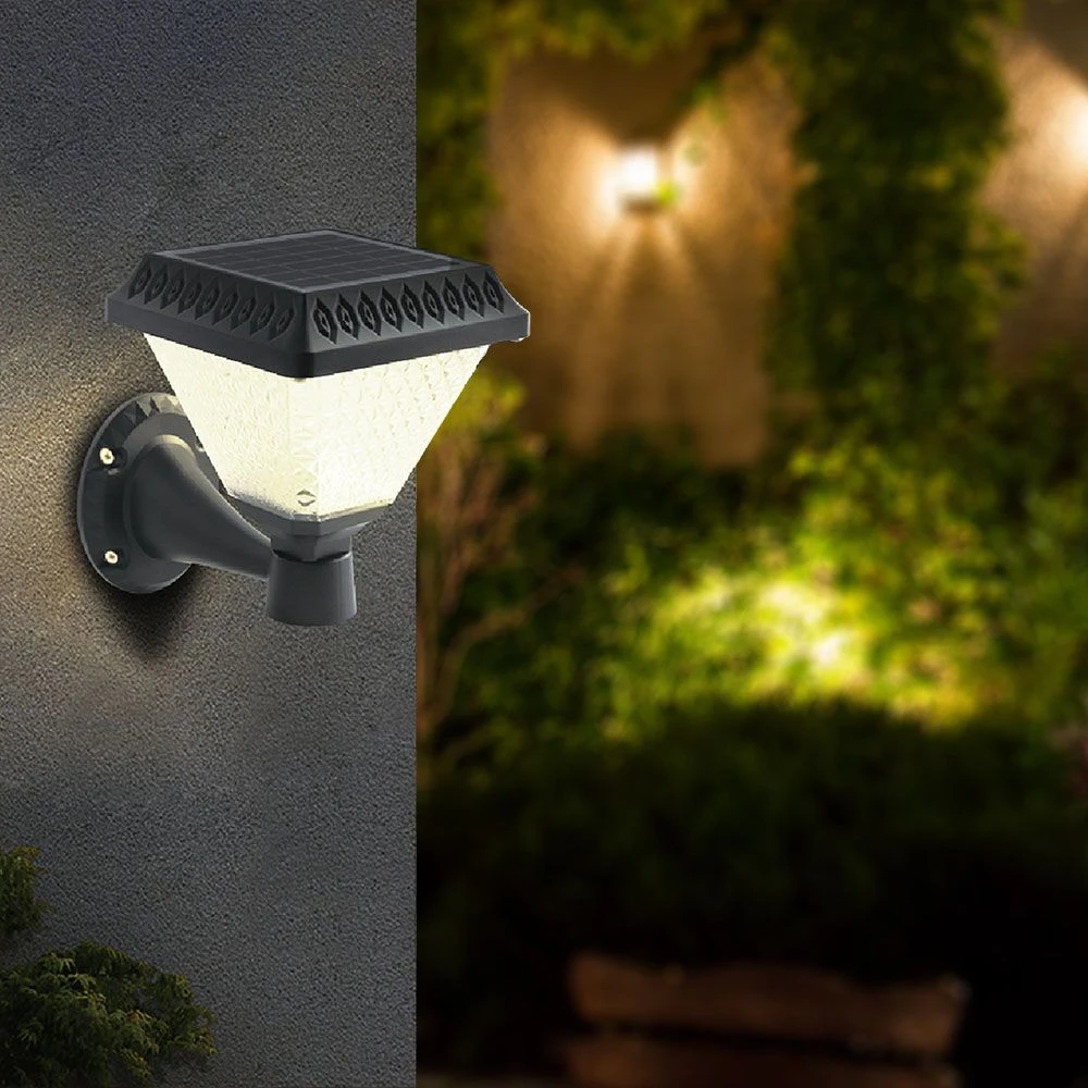 0,8W Solara LED væglampe med solcelle og fjernbetjening, Væglamper hos HomeNordic