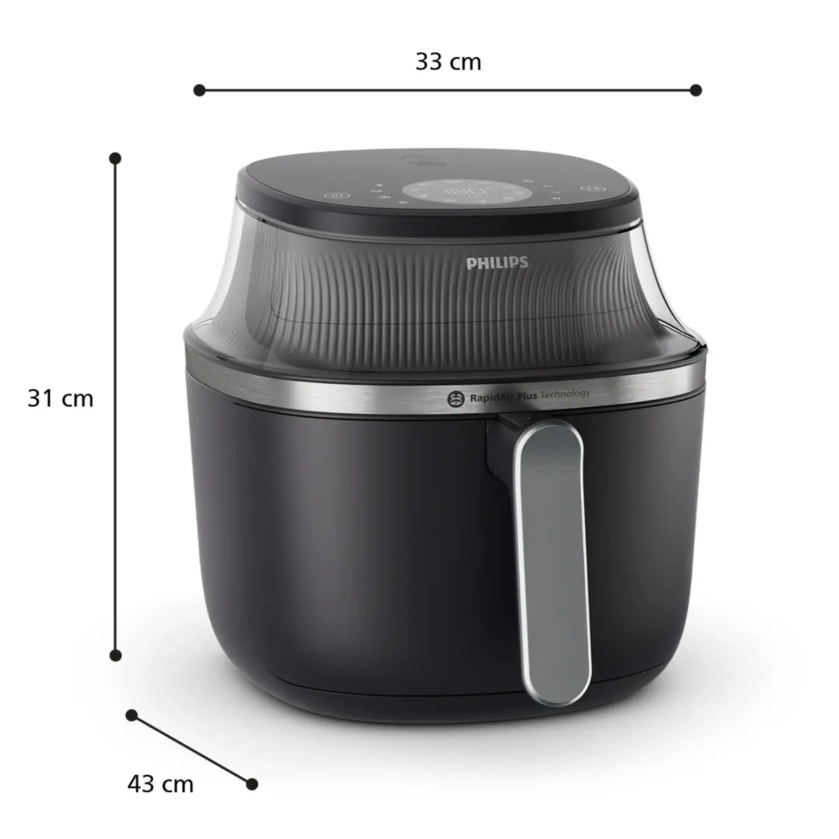 3000-serien Airfryer, 6,2 liter, produktbillede 4 af 7, Airfryers hos HomeNordic