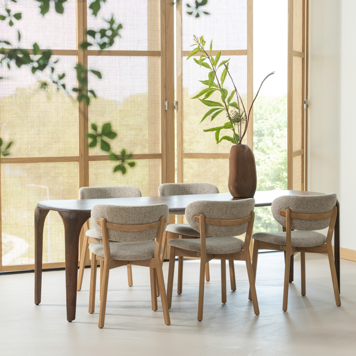WOOOD Fiore spisebord, rektangulær, produktbillede 6 af 6, Spiseborde hos HomeNordic