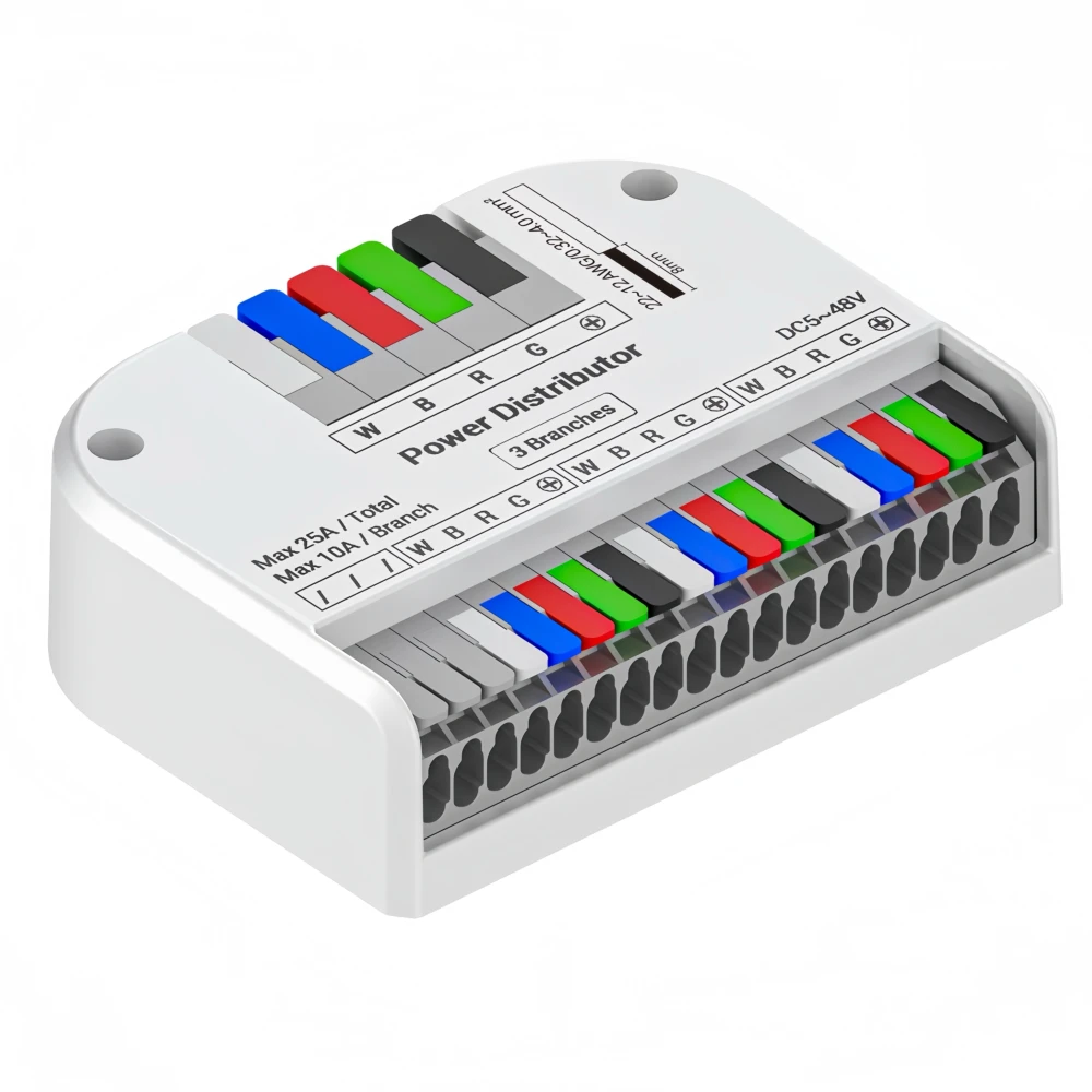 RGBW LED strip fordeler, LED-strips hos HomeNordic