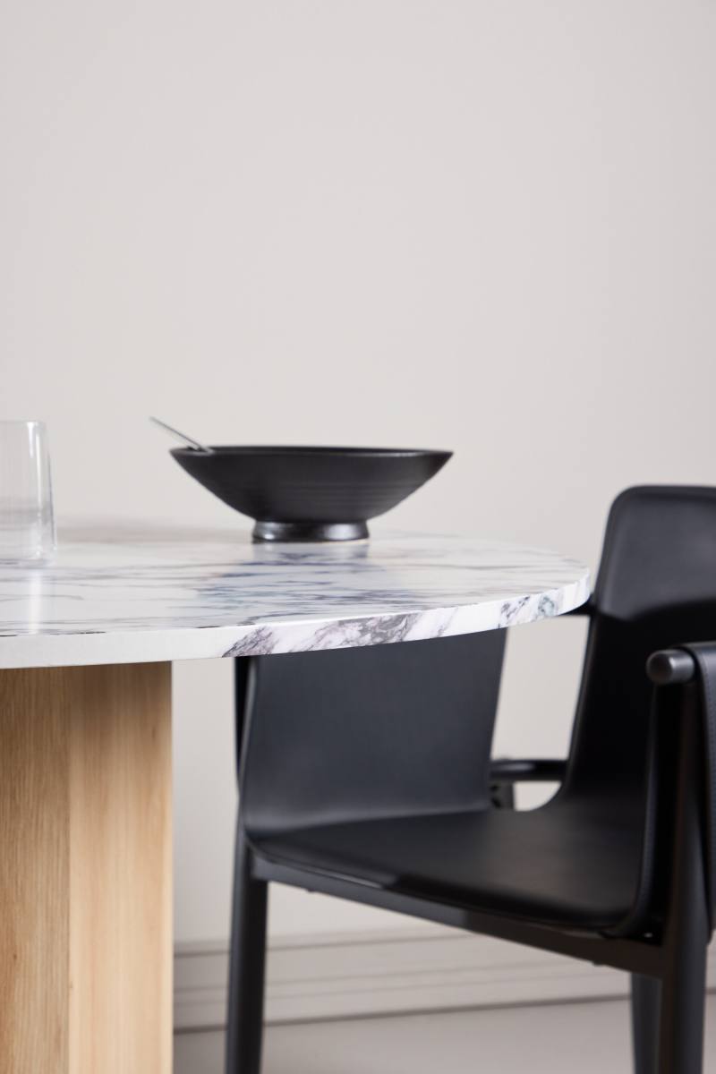 VENTURE DESIGN Tekla spisebord, rund, produktbillede 17 af 18, Spiseborde hos HomeNordic