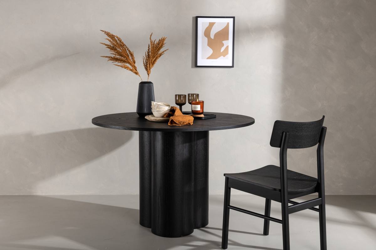 VENTURE DESIGN Olivia spisebord, rund, produktbillede 8 af 8, Spiseborde hos HomeNordic