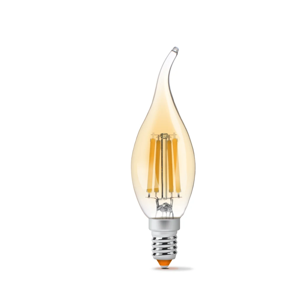 E14 6W LED kronepære filament, Glas hos HomeNordic
