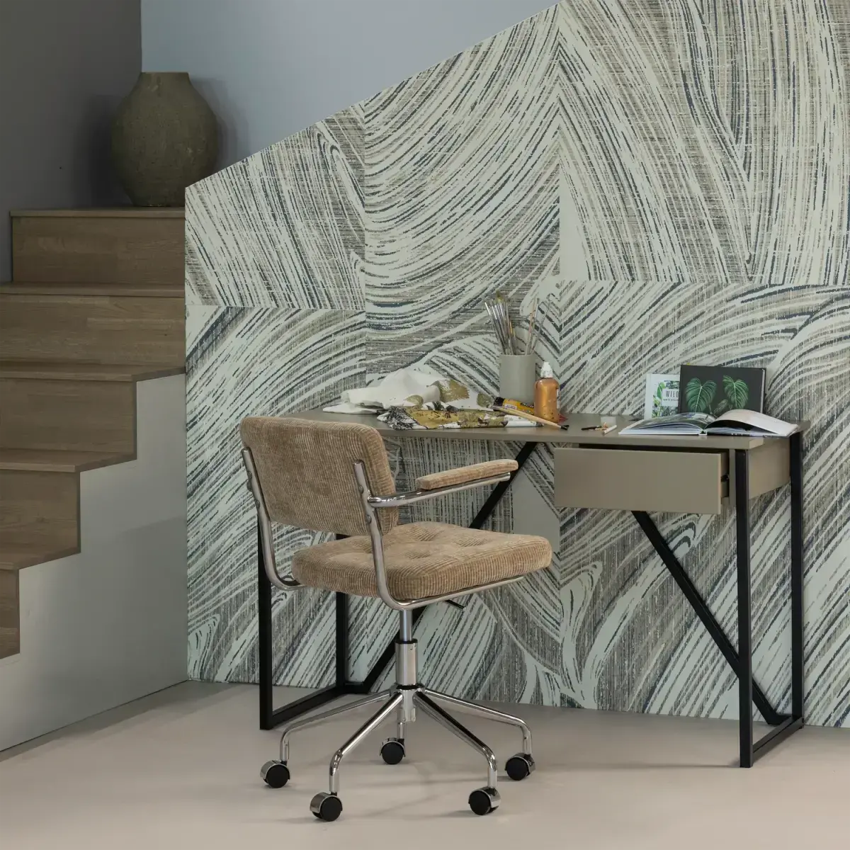 WOOOD - New Julius Skrivebord i FSC Fyr, produktbillede 2 af 16, Skriveborde hos HomeNordic