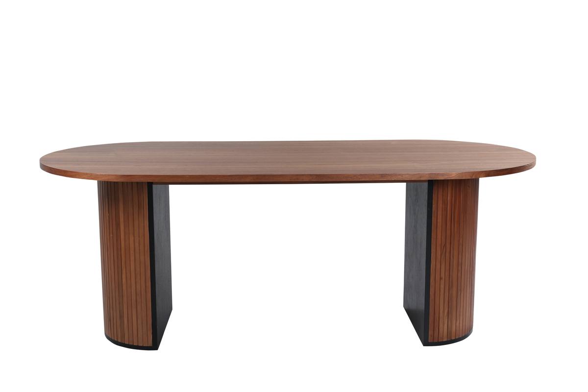 VENTURE DESIGN Bianca spisebord, oval, Spiseborde hos HomeNordic