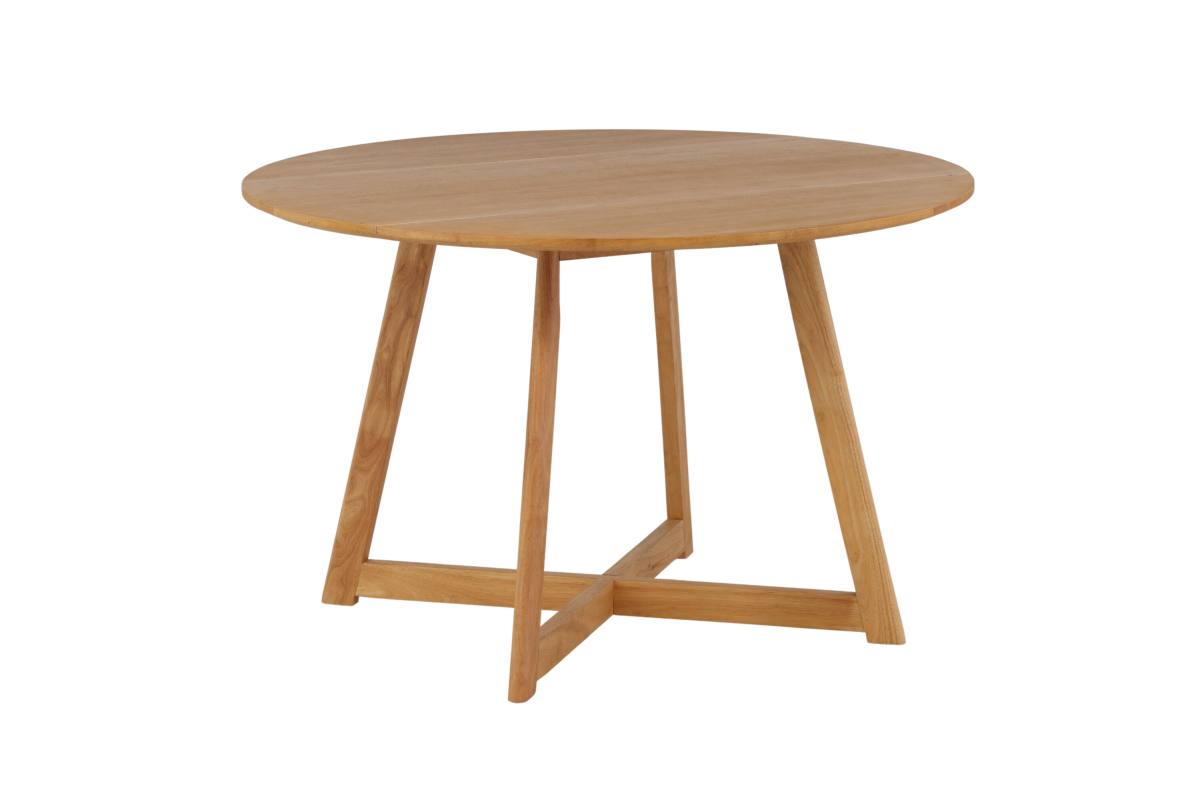VENTURE DESIGN Yakidon spisebord, m. klap, rund, produktbillede 13 af 19, Spiseborde hos HomeNordic