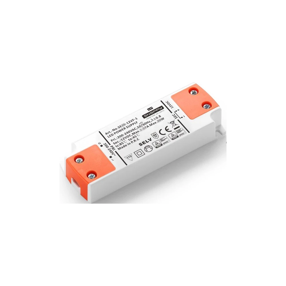 Snappy 20W / 12V DC strømforsyning, Strømforsyninger hos HomeNordic