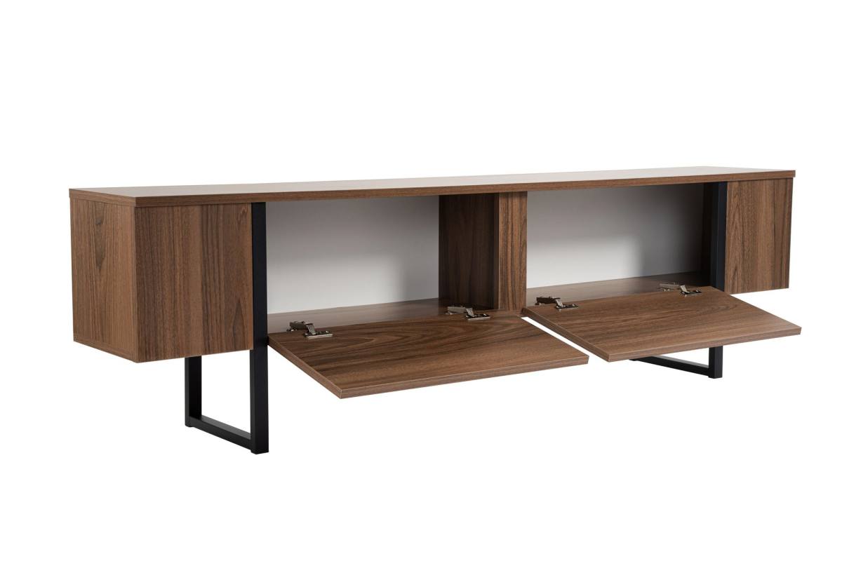 NORDVÄRK Serenity TV-bord, m. 2 låger, produktbillede 2 af 7, TV-borde hos HomeNordic