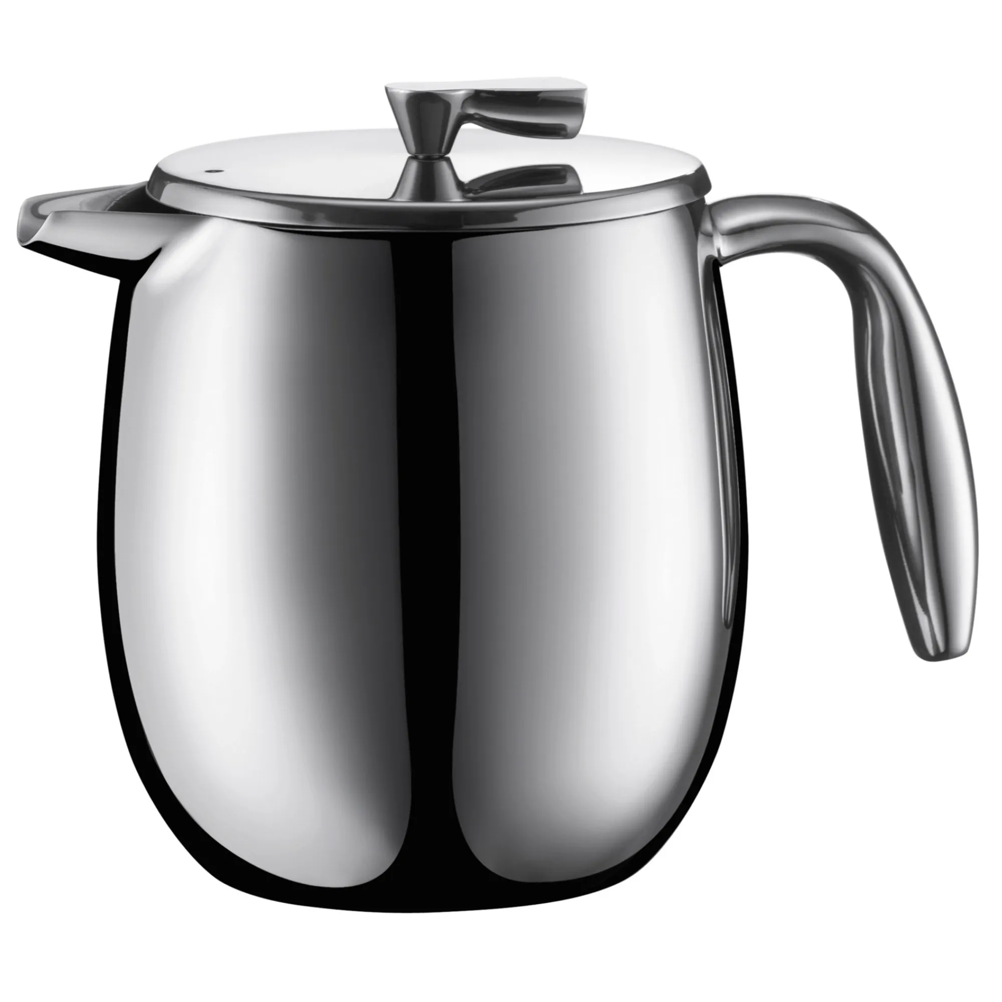 Columbia kaffebrygger, 4 kop, mat krom, Kaffemaskiner hos HomeNordic