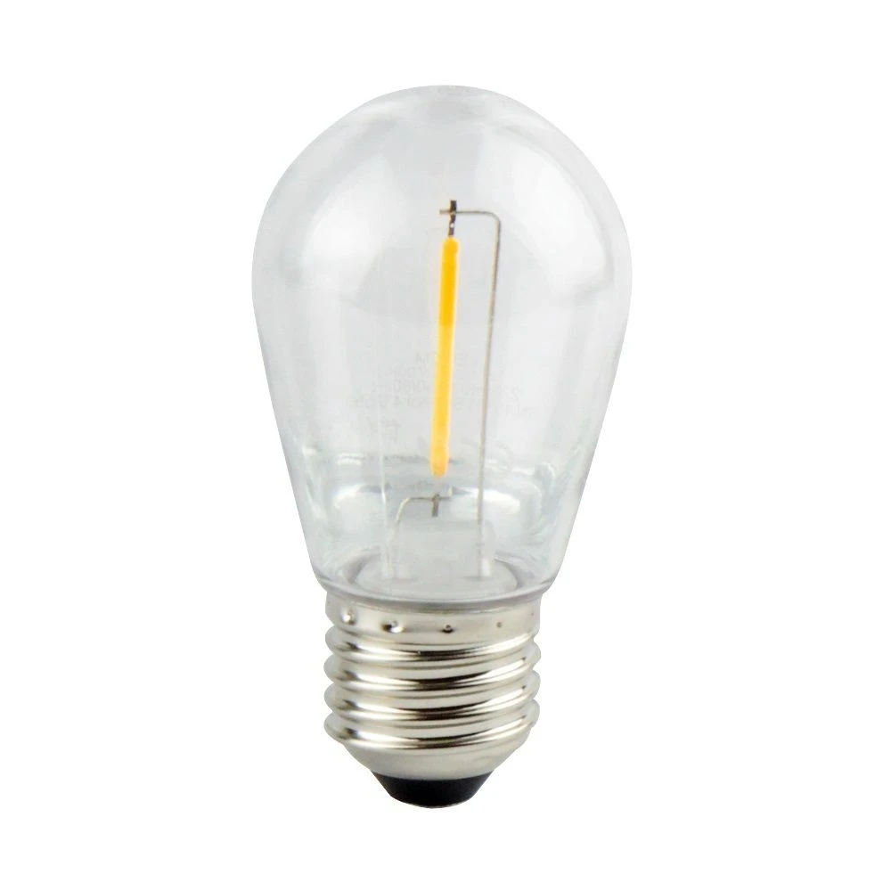 Filament ST45 LED Pære E27 På 1W i 2700K, Pærer hos HomeNordic