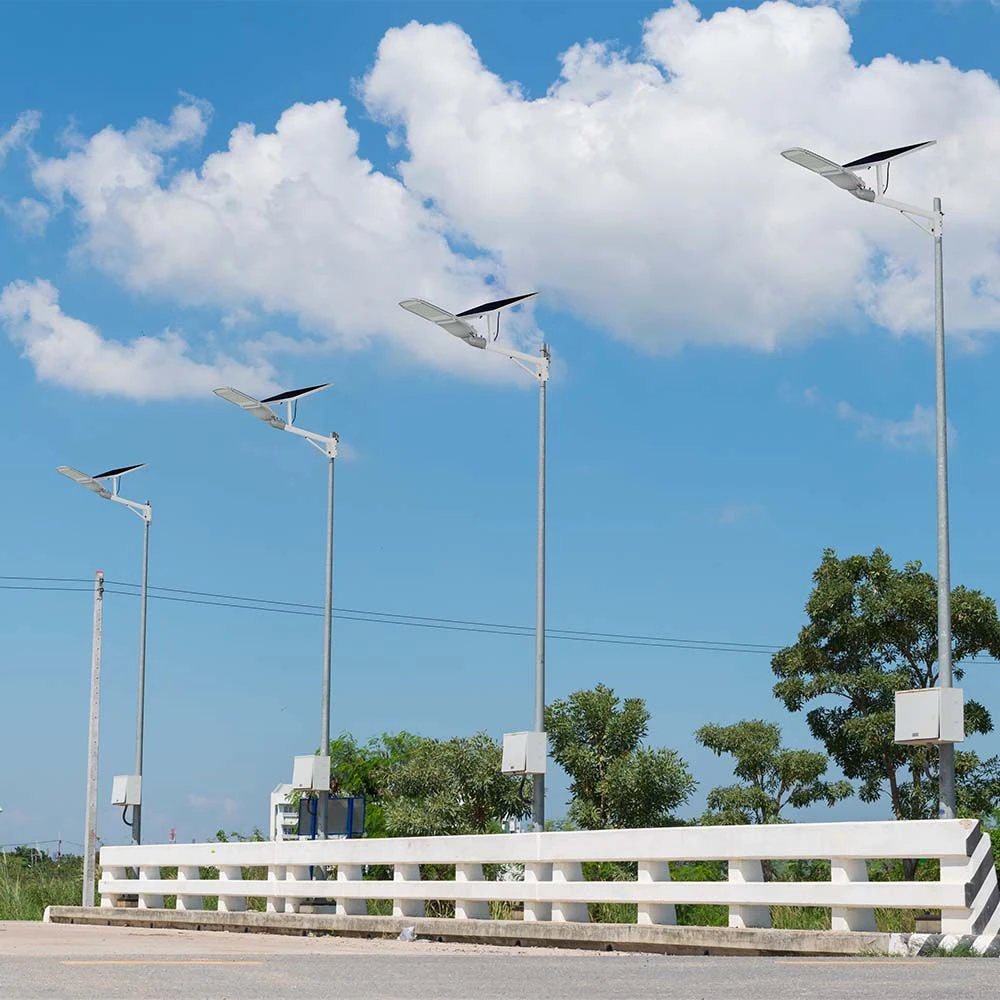 300W LED solcelle gadelampe, Udendørslamper hos HomeNordic