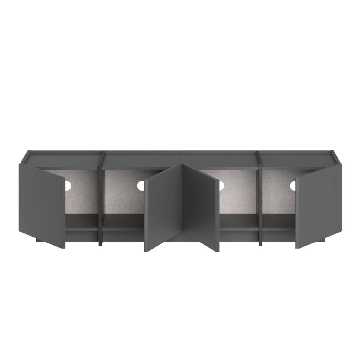 FUNZI LIVING Lowen TV-bord, m 4 låger, produktbillede 4 af 9, TV-borde hos HomeNordic