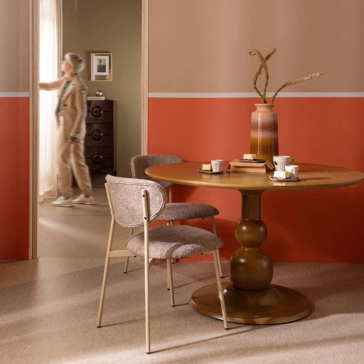 WOOOD Blanco spisebord, rund, Spiseborde hos HomeNordic