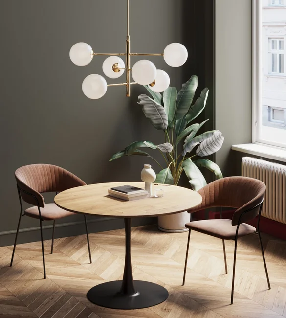 KARE DESIGN Schickeria spisebord, rund, produktbillede 2 af 3, Spiseborde hos HomeNordic