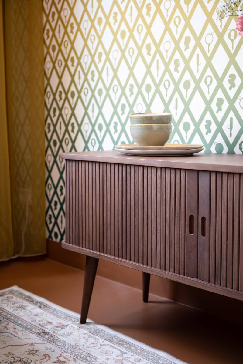 ZUIVER Barbier TV-bord, m. 2 skydelåger, produktbillede 12 af 16, TV-borde hos HomeNordic