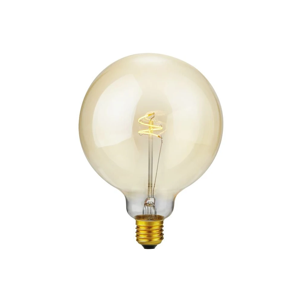 E27 2,9W Slim Flex Filament Globe G125, Glas hos HomeNordic