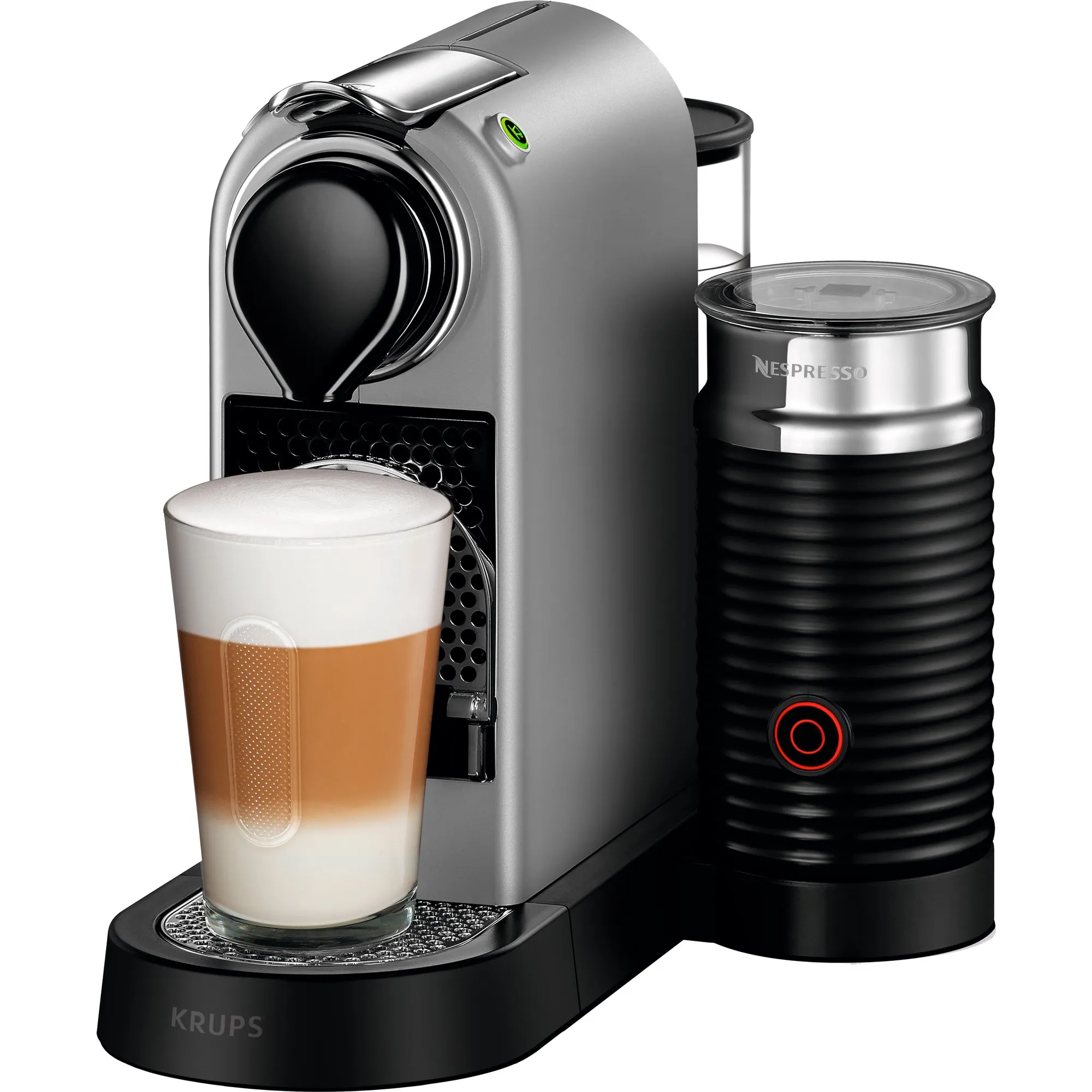 CitiZ & Milk kaffemaskine, 1 liter, silver, Kaffemaskiner hos HomeNordic