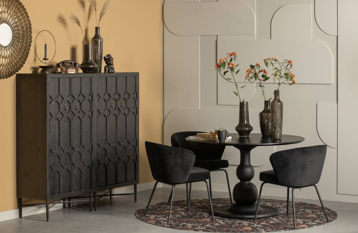 WOOOD Blanco spisebord, rund, produktbillede 5 af 5, Spiseborde hos HomeNordic