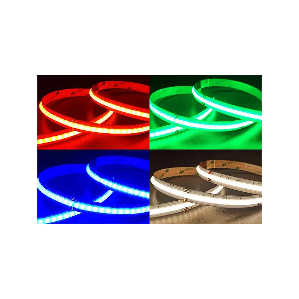 5m 20W/m RGB+WW COB-LED strip, LED-strips hos HomeNordic