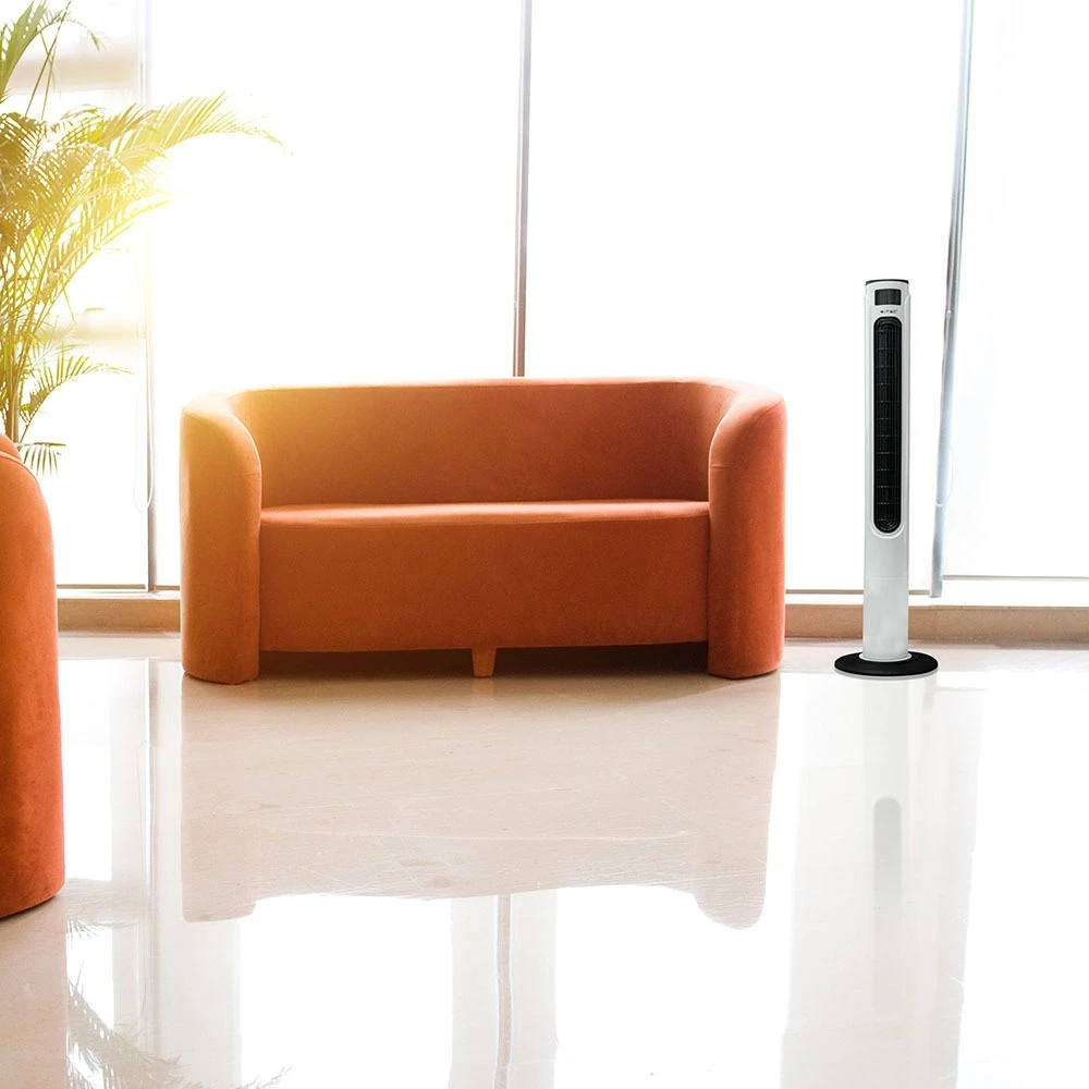 55W LED tårnventilator, 116cm, Andre varer hos HomeNordic