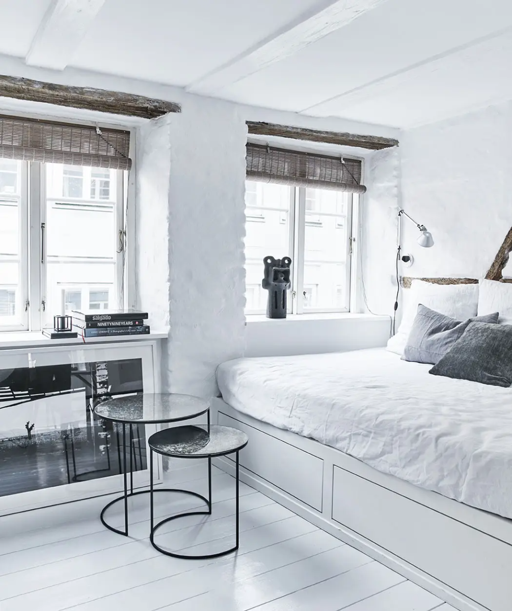 COLOR & CO BAMBUS GRÅBEJDSET RULLEGARDIN, produktbillede 3 af 4, Rullegardiner hos HomeNordic