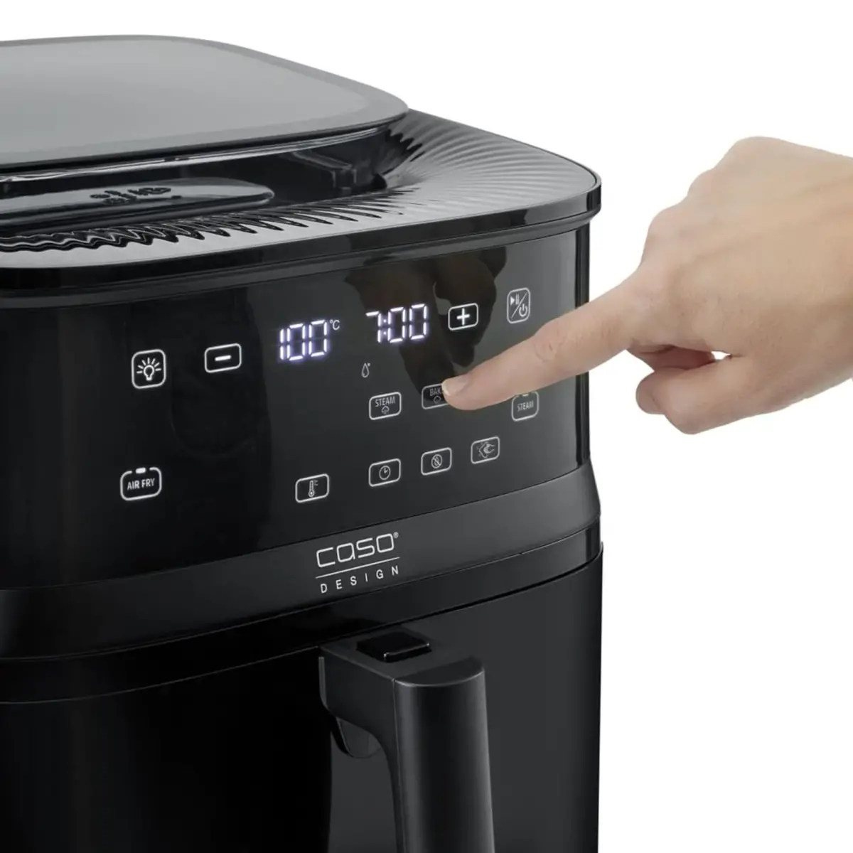 700 Steam & Airfryer 7 liter, svart, produktbillede 6 af 11, Airfryers hos HomeNordic