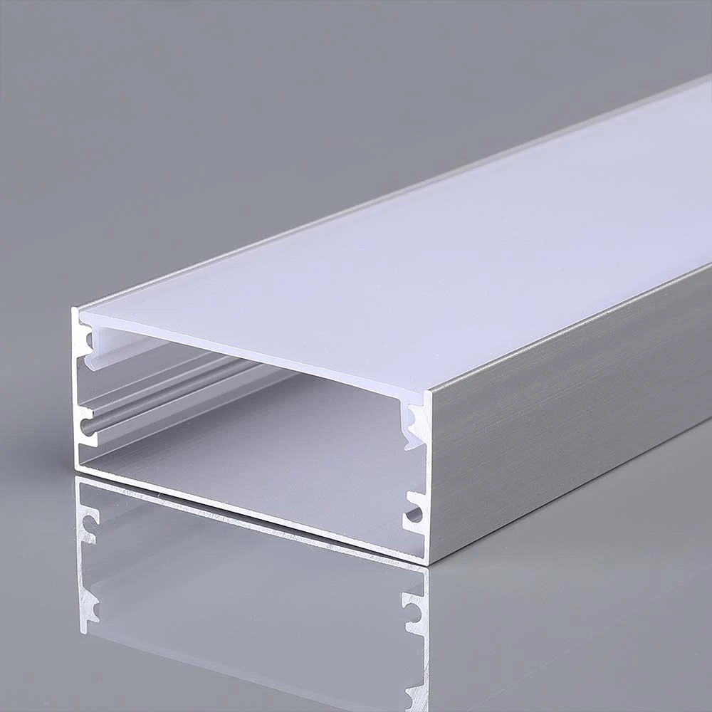 2m Alu profil til LED strips, 50x20mm, LED-profiler hos HomeNordic