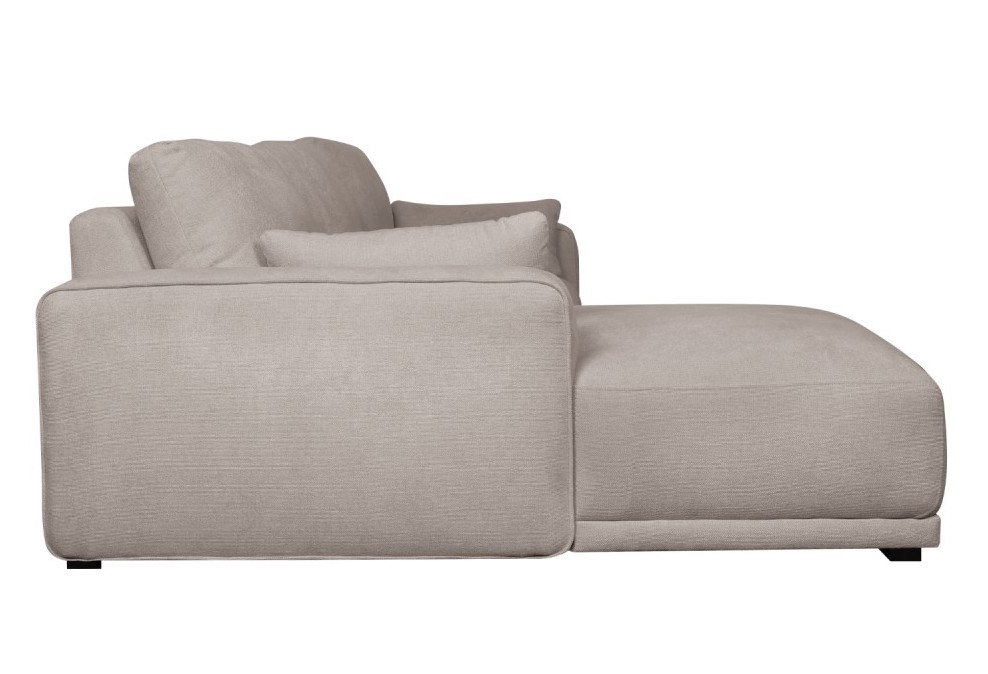 Santa Monica sofa med chaiselong til venstre i sandfarvet møbelstof, produktbillede 4 af 13, Sofaer hos HomeNordic