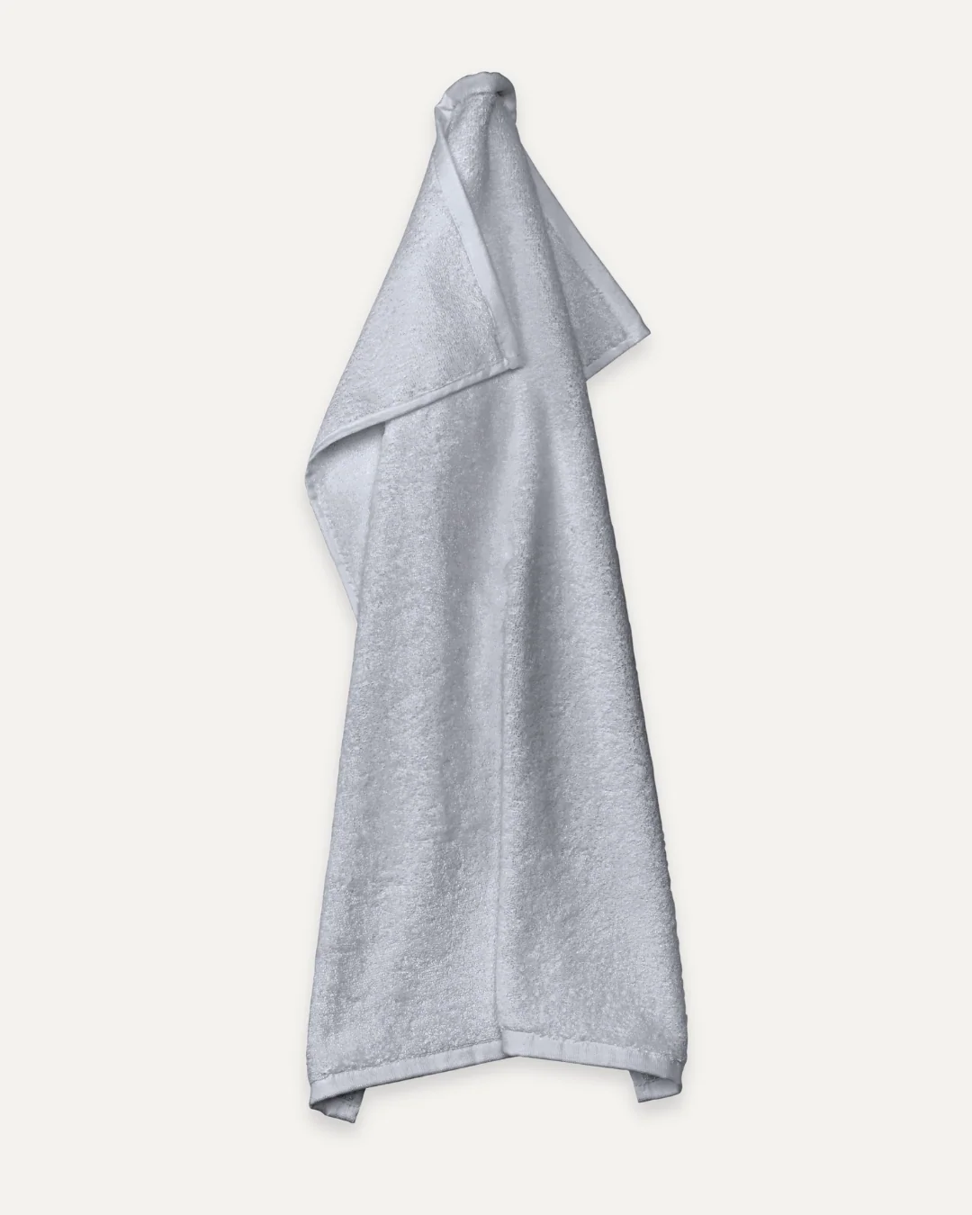 Bambus håndklæde | Light grey | 50x70, Håndklæder hos HomeNordic