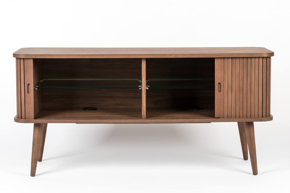 ZUIVER Barbier TV-bord, m. 2 skydelåger, produktbillede 3 af 16, TV-borde hos HomeNordic
