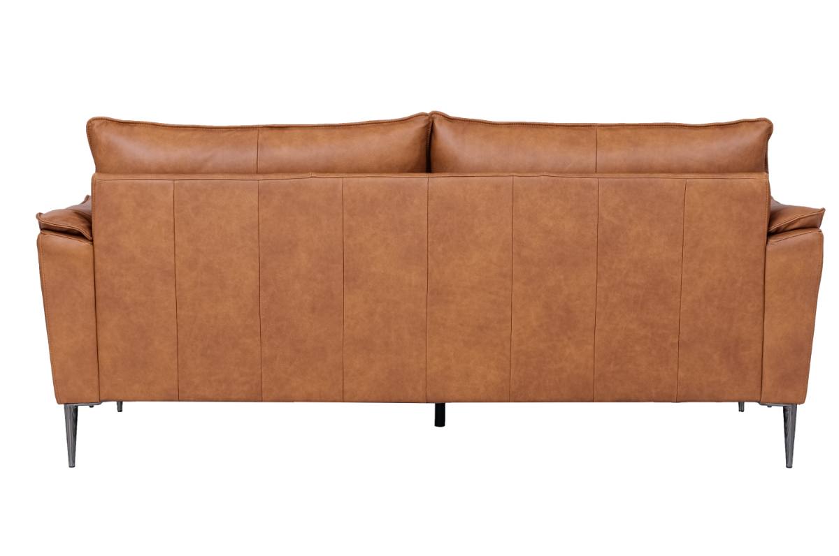 Jazz sofa i brun okselæder, produktbillede 4 af 9, Sofaer hos HomeNordic