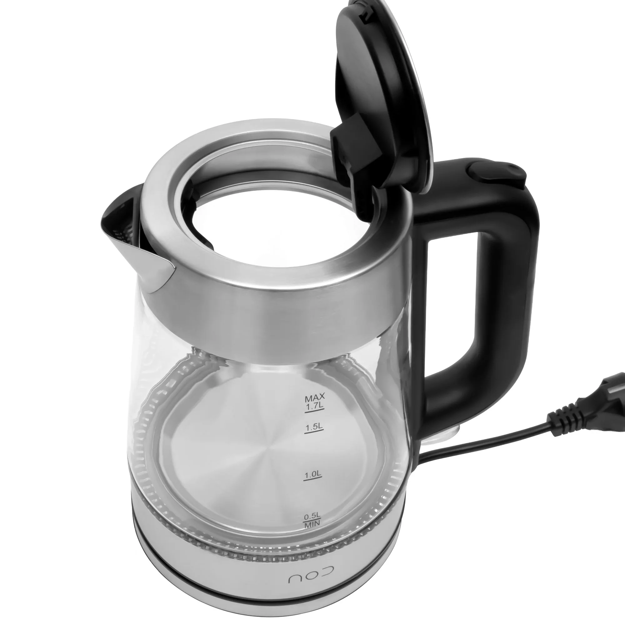 Elkedel i glas 1,7 liter, produktbillede 3 af 4, Elkedler hos HomeNordic
