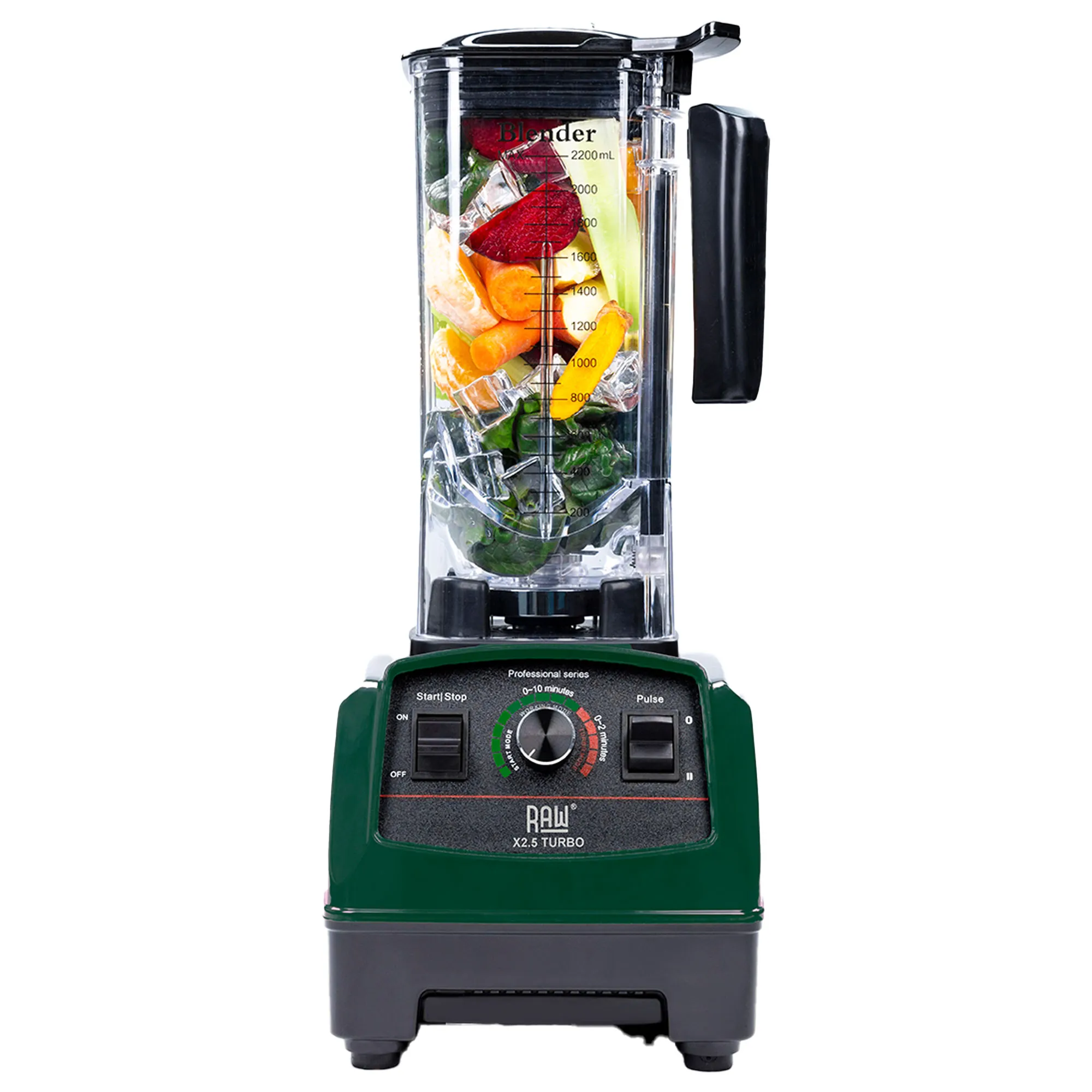 Raw X 2,5 Turbo blender, 2,2 liter dino, Blendere hos HomeNordic