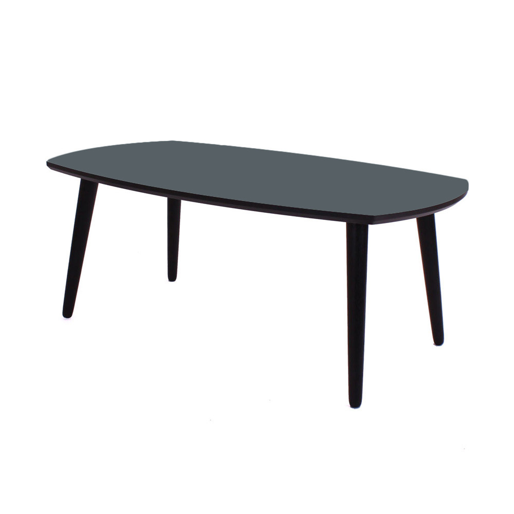 Linoleum sofabord, Pewter 100x60 cm, Sofaborde hos HomeNordic