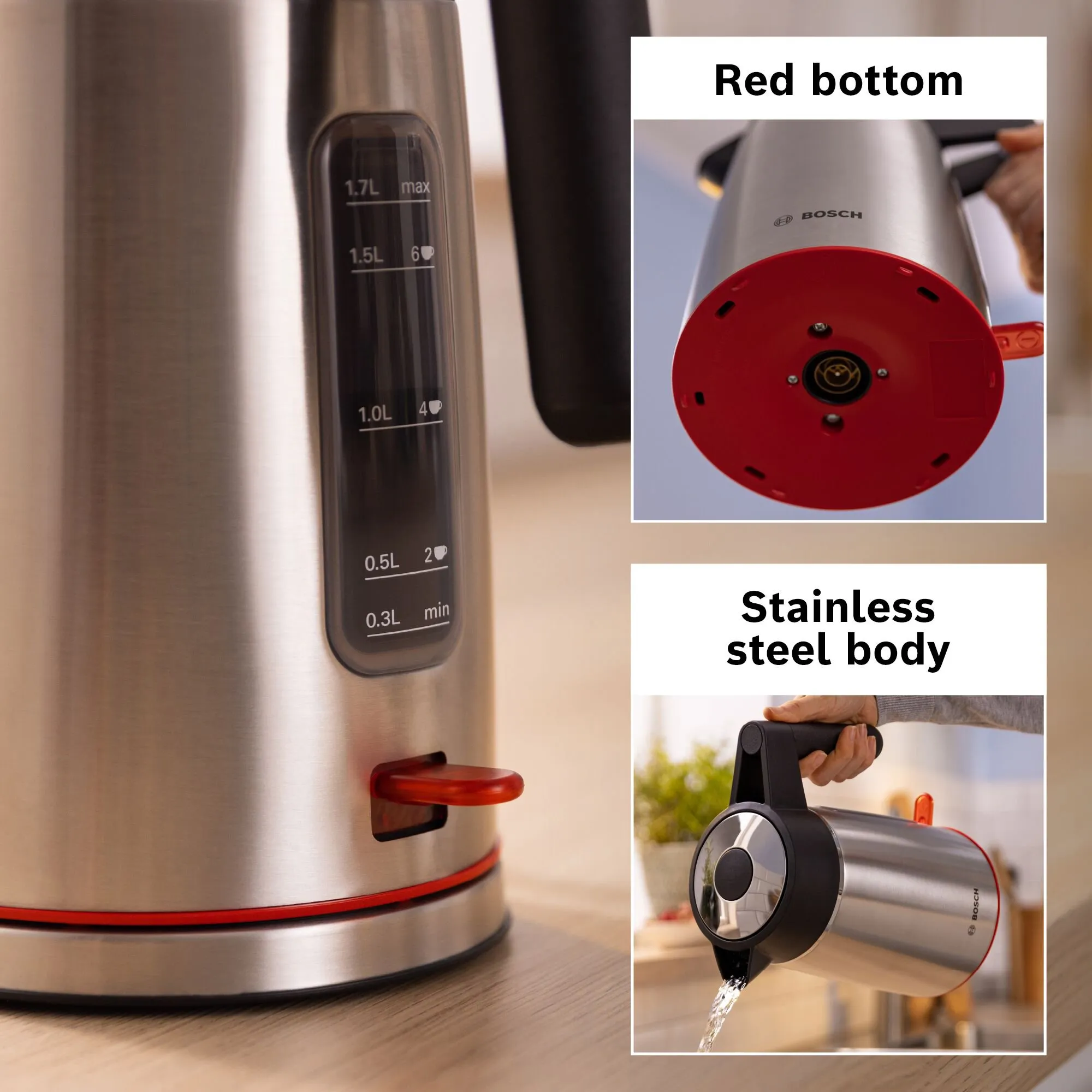 MyMoment Elkedel 1.7L Rustfrit Stål, produktbillede 9 af 12, Elkedler hos HomeNordic