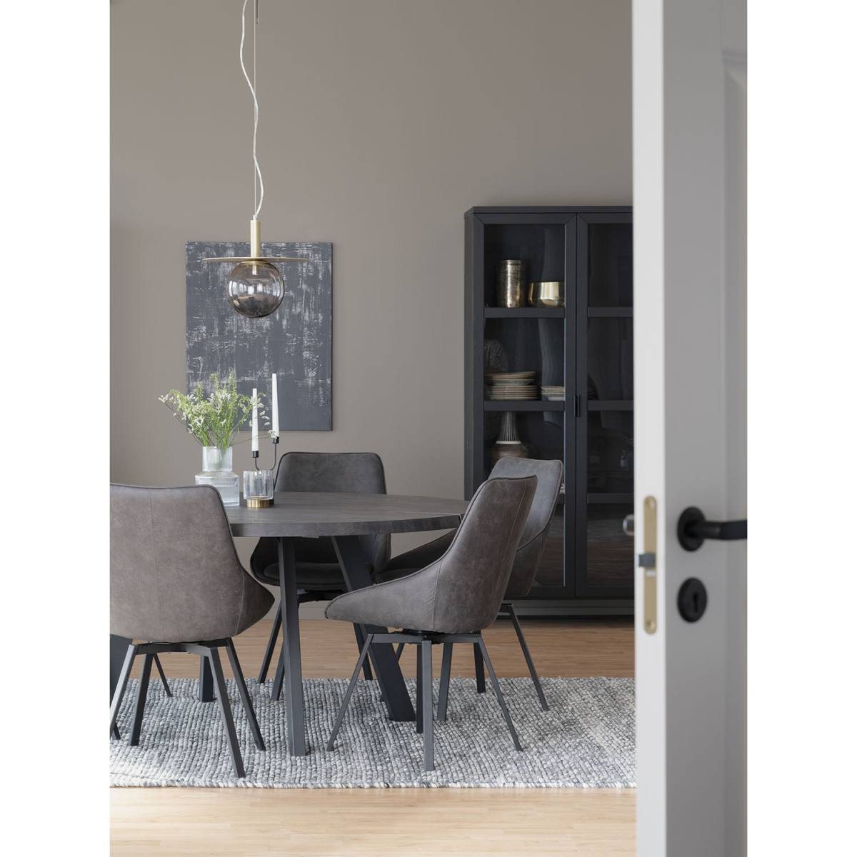 ROWICO Fred rundt spisebord, produktbillede 6 af 9, Spiseborde hos HomeNordic