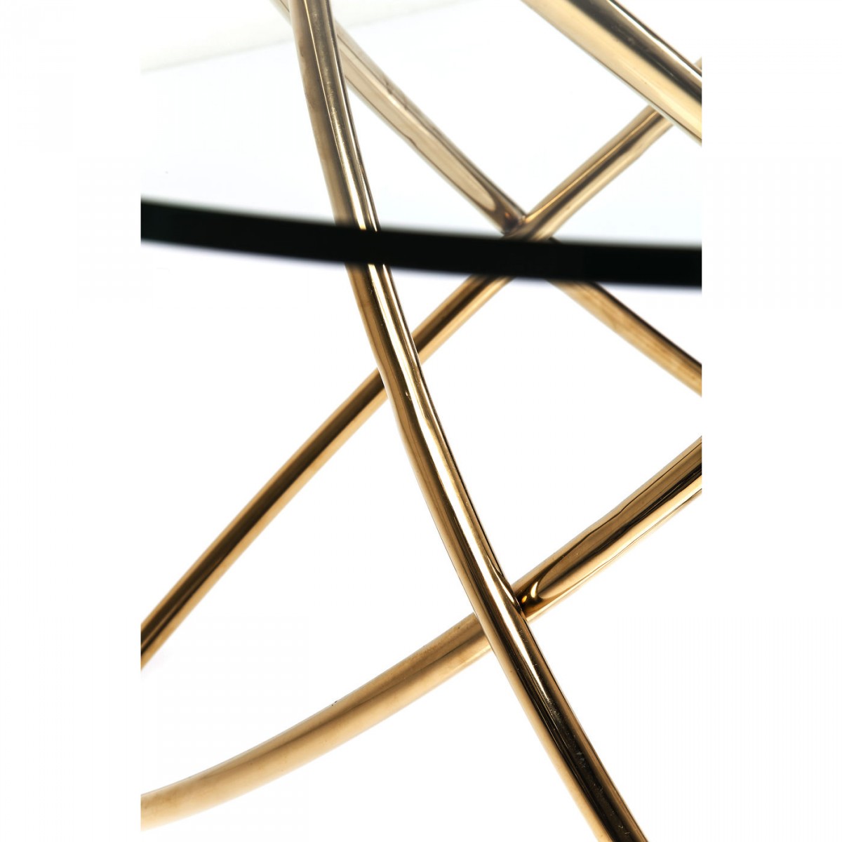 KARE DESIGN rund Molekular Gold spisebord, produktbillede 8 af 8, Spiseborde hos HomeNordic
