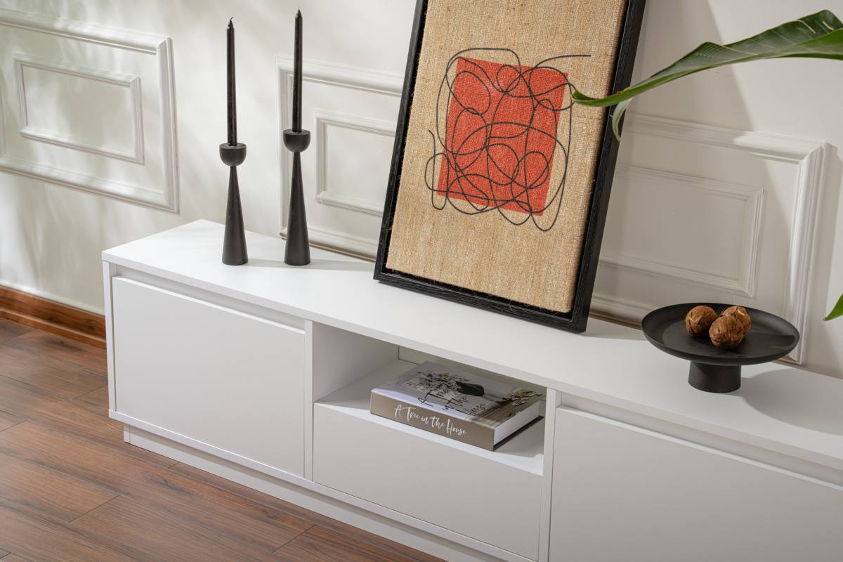 NORDVÄRK Vanguard TV-bord, m. 3 låger og 1 rum, produktbillede 6 af 11, TV-borde hos HomeNordic