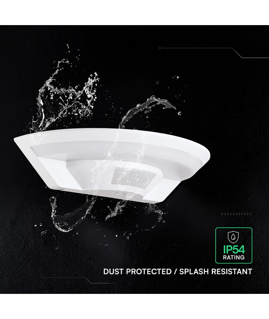 10W LED udendørs væglampe med PIR sensor, produktbillede 12 af 15, Væglamper hos HomeNordic