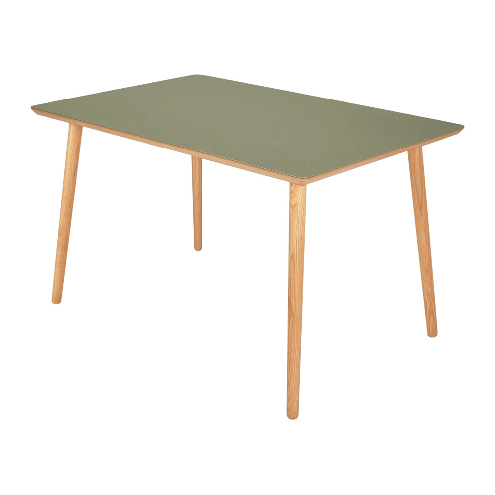 Specialvare: Boden spisebord, Olive Green med udtræk, Spiseborde hos HomeNordic