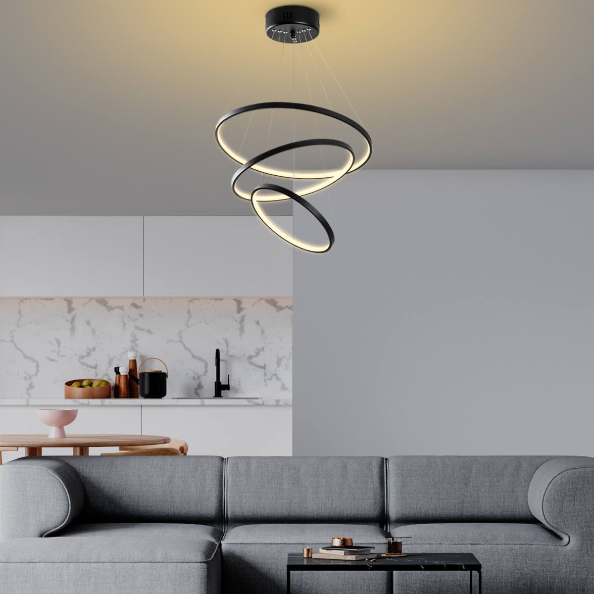 LUMI Simit loftlampe, produktbillede 8 af 9, Loftlamper hos HomeNordic
