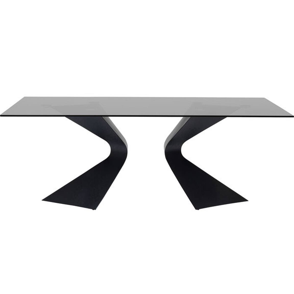 KARE DESIGN Gloria Black spisebord, rektangulær, Spiseborde hos HomeNordic