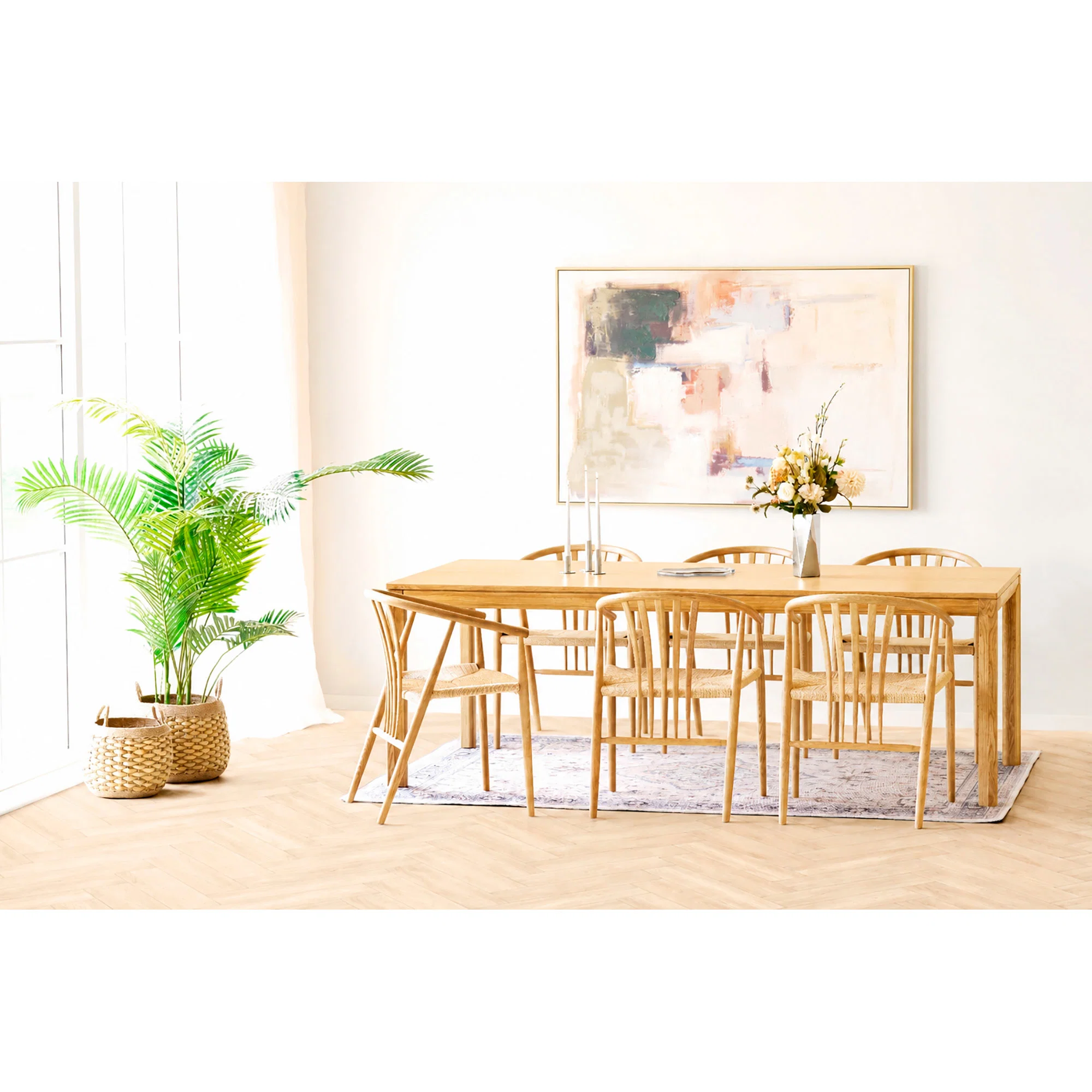 HOUSE NORDIC BOWEN SPISEBORD EG/HPL, produktbillede 5 af 5, Spiseborde hos HomeNordic