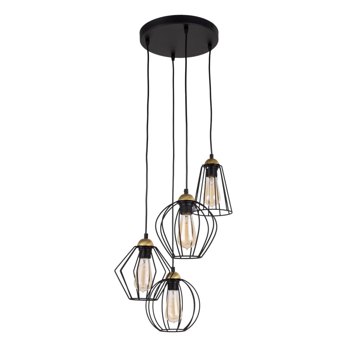 TK Galaxy loftlampe, m. 4 skærme, Loftlamper hos HomeNordic