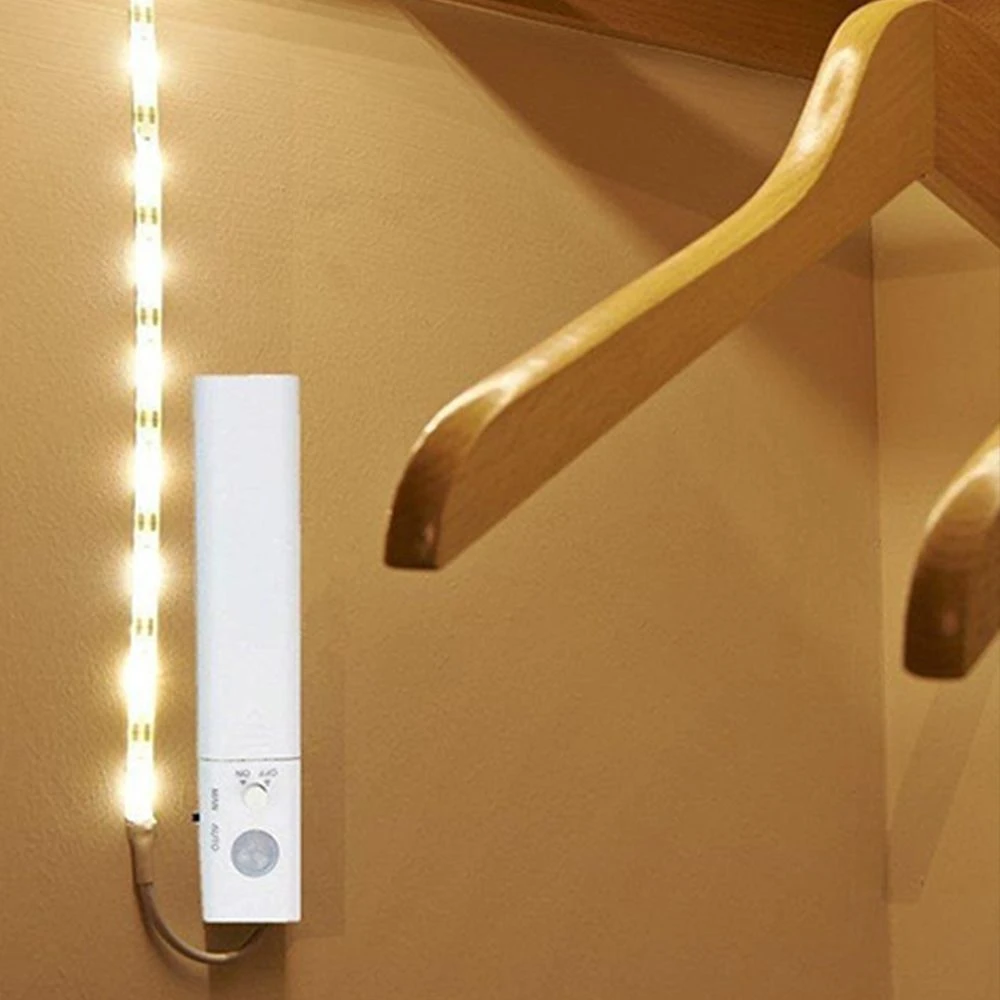 1m 2,4W LED strip med batteriboks og sensor, Sensorer hos HomeNordic